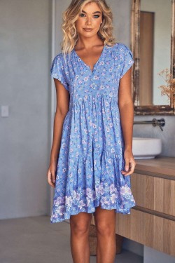 jaase tracey dress serenity print frontal 2