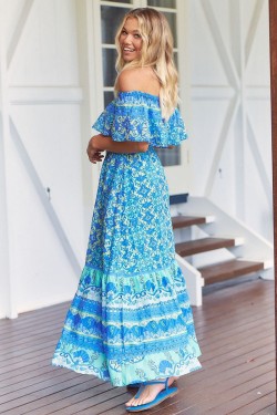 jaase ariel maxi dress by the sea print side