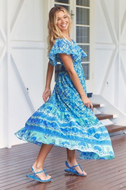 jaase ariel maxi dress by the sea print side 2