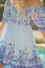 vestido jaase louise print heaven detalle