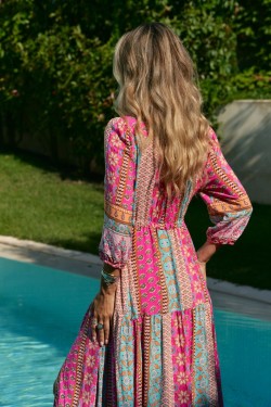 jaase cedella print tessa maxi dress detail