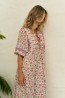 jaase love letters midi penny dress side