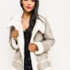 Chaqueta imitación piel