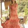 vestido bluebelle fucsia miss june frontal