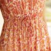 vestido bluebelle fucsia miss june detalle