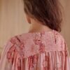 jaase rue print candy blouse detail