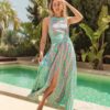 Vestido largo Jaase Endless Summer print Boreal - Image 4