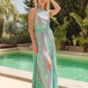 Vestido largo Jaase Endless Summer print Boreal