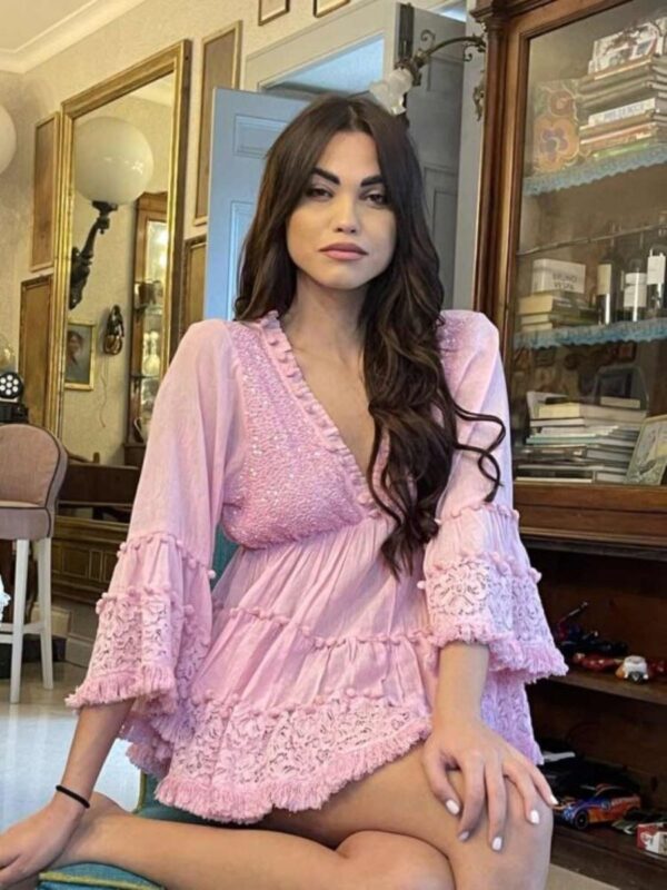 antica sartoria blusa barcelona 10 rosa