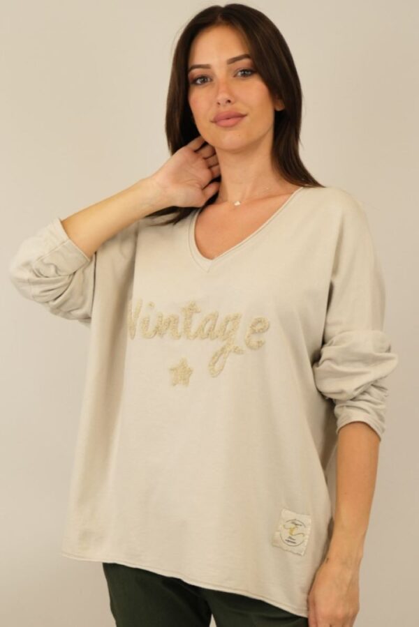 sudadera boho vintage