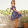 Vestido corto Jaase Coconut print Nirvana - Image 4
