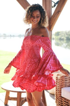vestido jaase primrose print amore portada