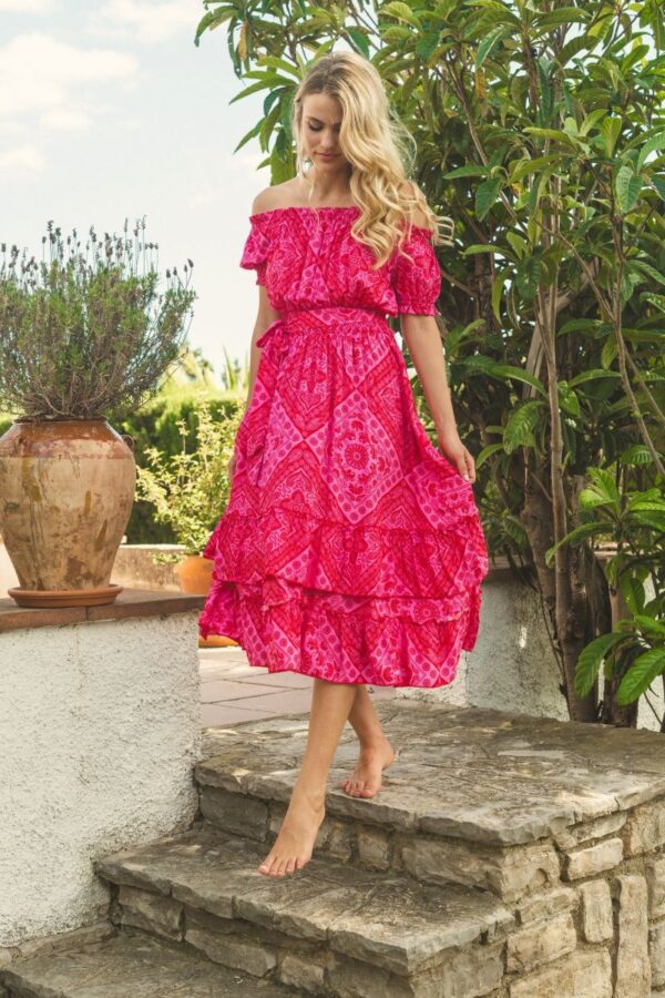 vestido jaase esther print amore portada