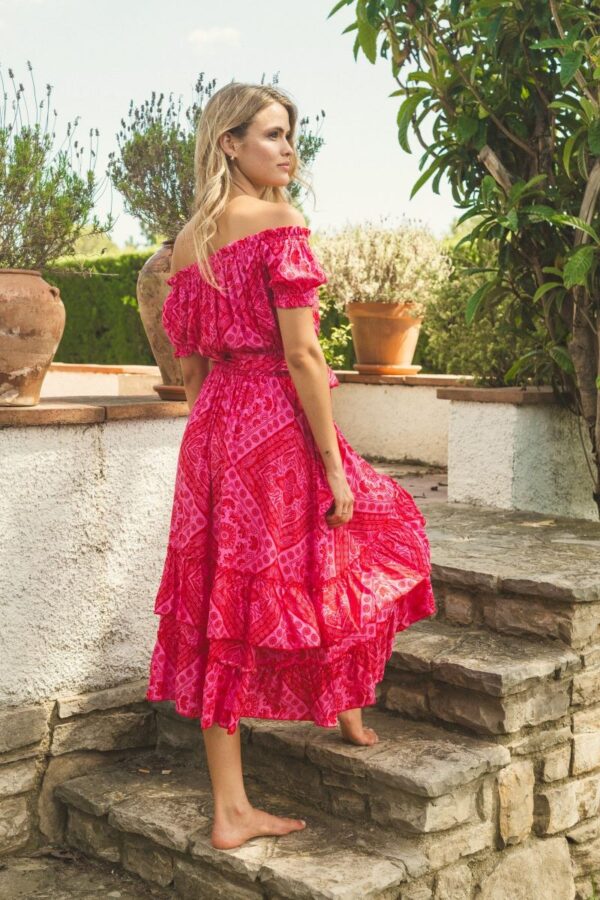 vestido jaase esther print amore perfil