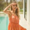 Vestido Jaase de tirantes Peach Paradise - Image 3