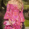 vestidos boho manga larga