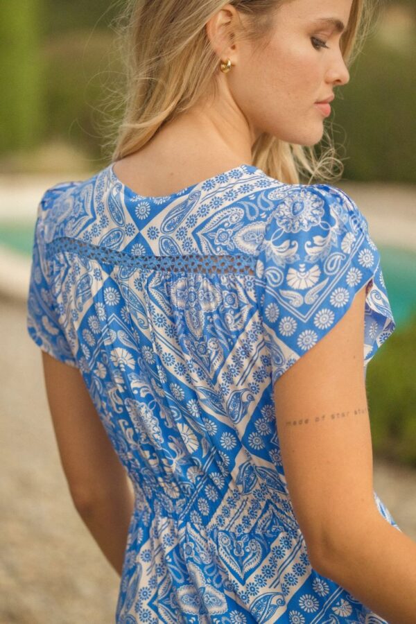 Vestido Jaase Carmen print Oceana