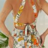 vestido jaase endless summer print dalilah detalle espalda