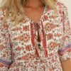vestido midi jaase penny love letters detalle