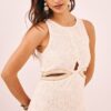vestido largo cut out nekane detalle