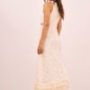 vestido largo cut out nekane espalda