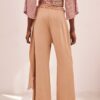 nkn nekane pantalón fluido asimétrico espalda