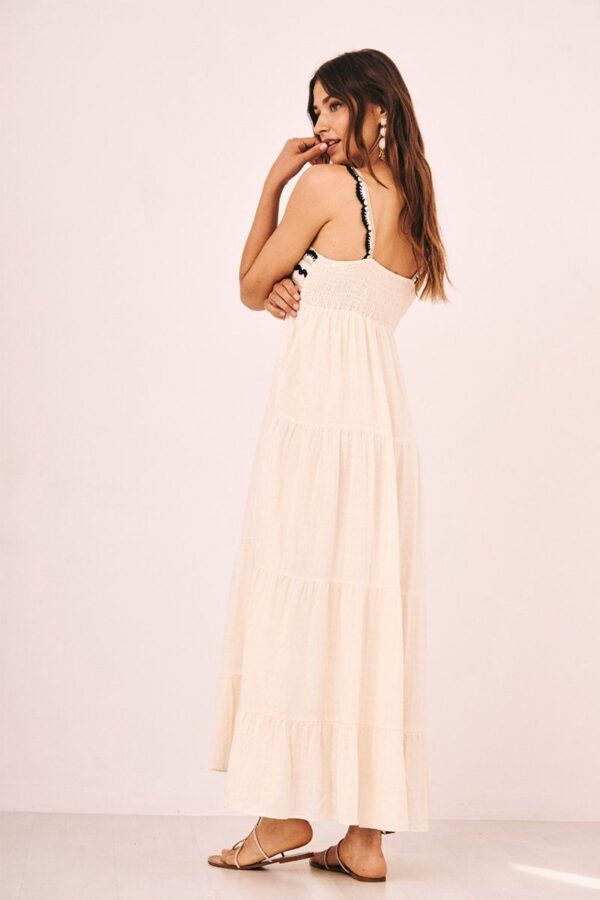 vestido largo tirantes nekane espalda