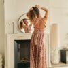 Espalda descubierta del vestido Jaase Endless Summer print Madelene
