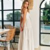 Vestido Jaase Bambi White Riviera vista de perfil