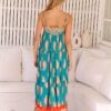 Back view of the Jaase Paisley Dreams Sunny dress