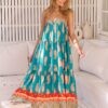 Full front of Jaase Paisley Dreams Sunny dress