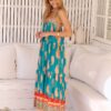 Side view of the Jaase Paisley Dreams Sunny dress
