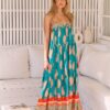 Front view of the Jaase Paisley Dreams Sunny dress