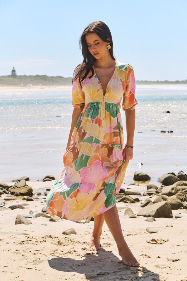 Boho midi dresses
