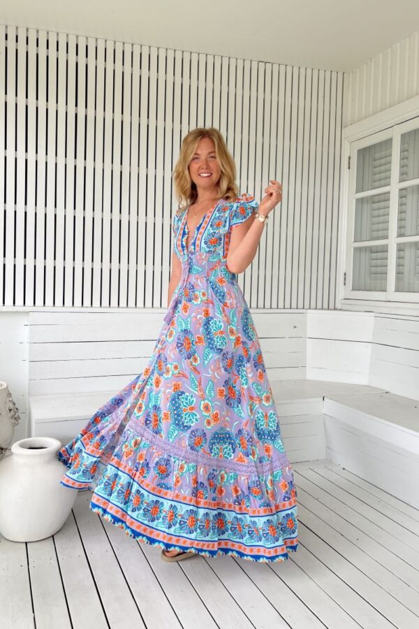 Vestido Jaase Romi print Daydreamer colección 2025