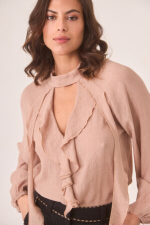NKN Nekane - Blusa boho volante Whimsi portada