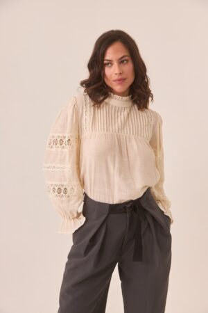 NKN Nekane – Lace Long-Sleeve Blouse Cetus Cover