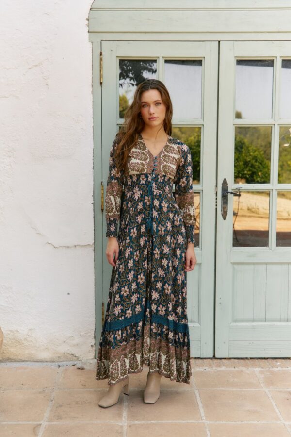 vestido jaase sabrina nomade frontal