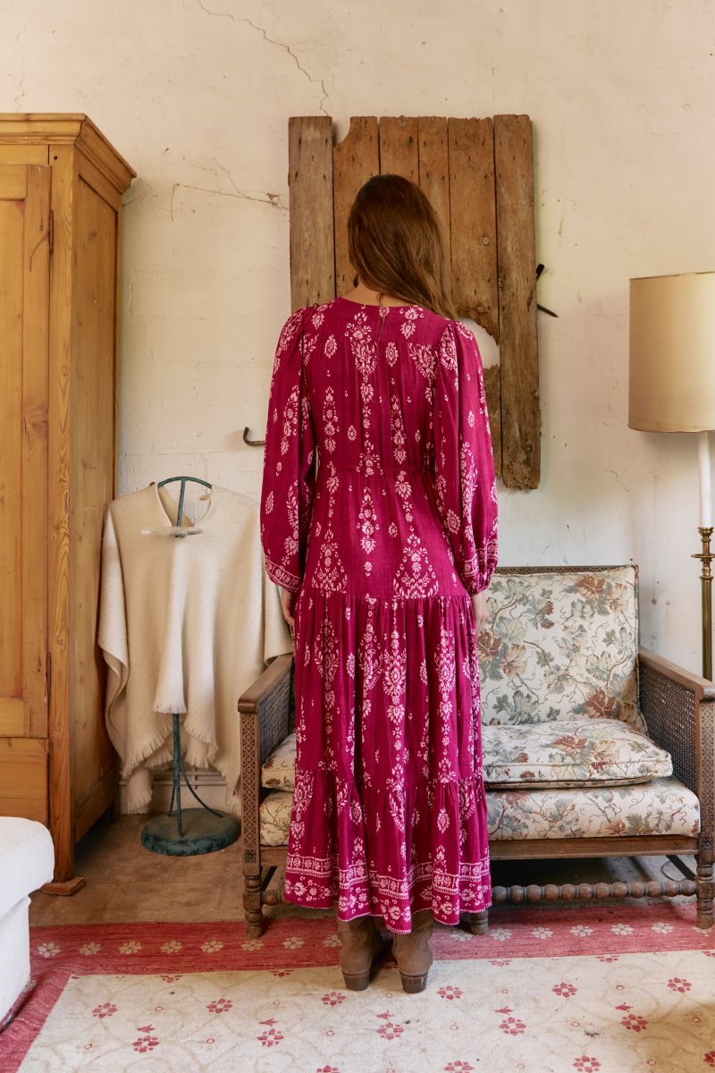 vestido jaase teresa rhubarb espalda 2