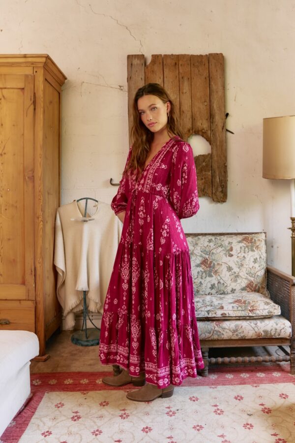 vestido jaase teresa rhubarb perfil
