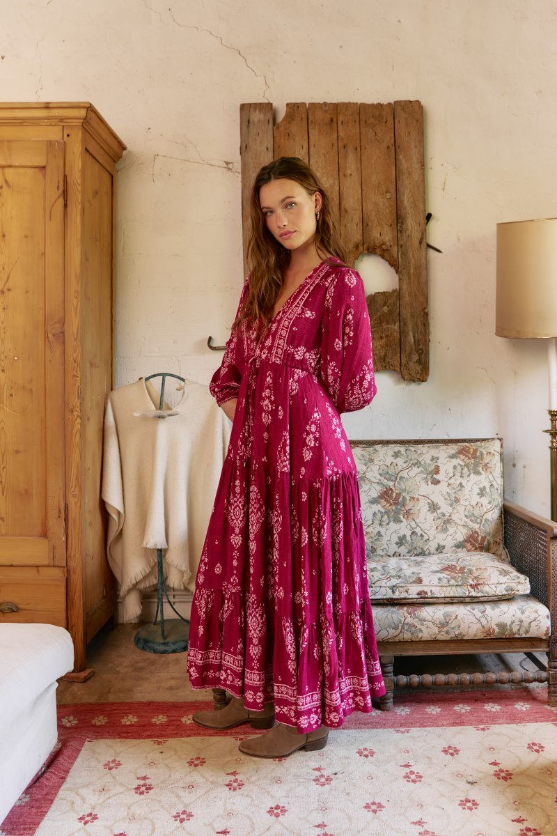 vestido jaase teresa rhubarb perfil