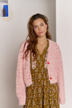 cardigan jaase pink flame portada