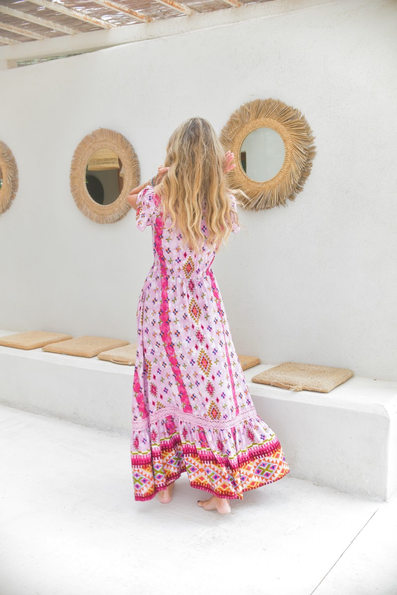 vestido jaase carmen lost tribe espalda