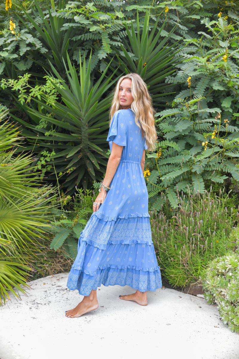 vestido jaase jackie azurra espalda