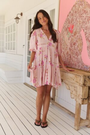 jaase tracey blushing fields dress cover