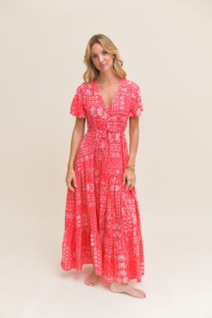jaase alissia hibisca dress cover