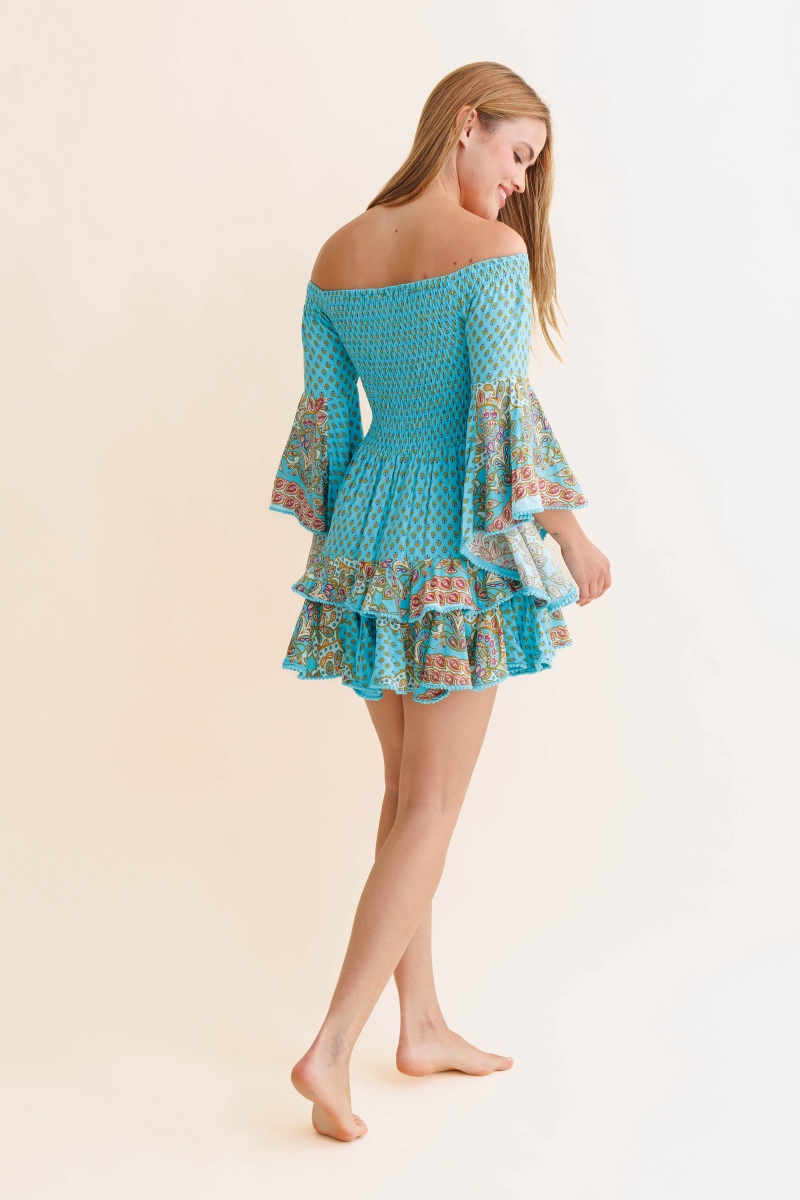 vestidos boho cortos